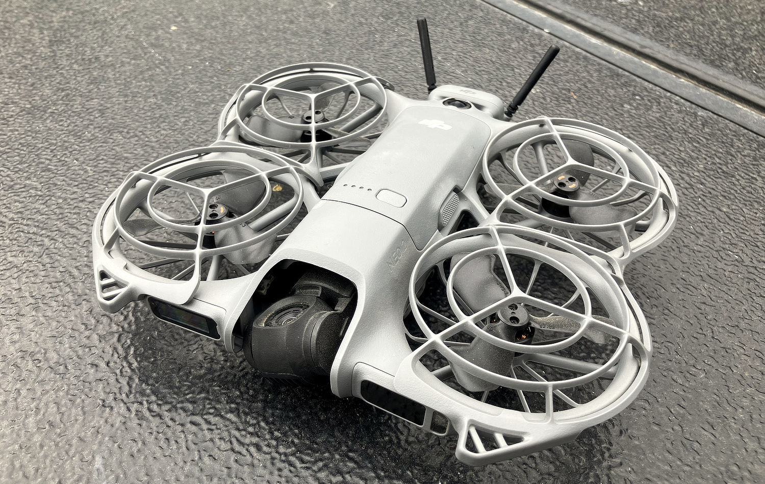 Photo of the Neo 2, now with transceiver installed